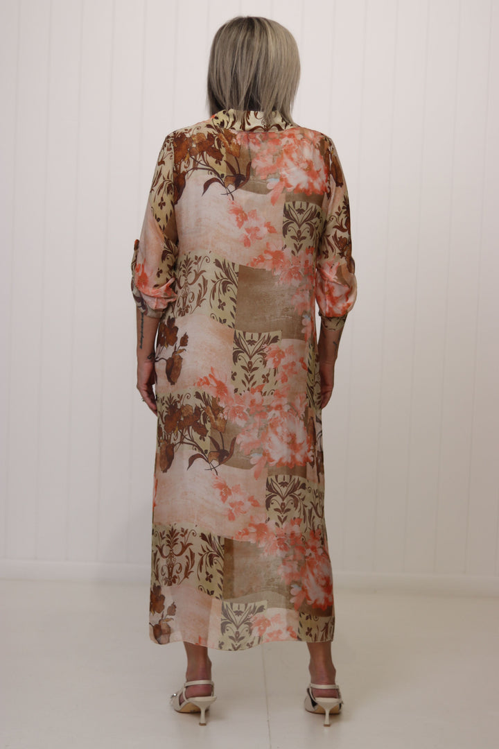 Silvia Silk Dress