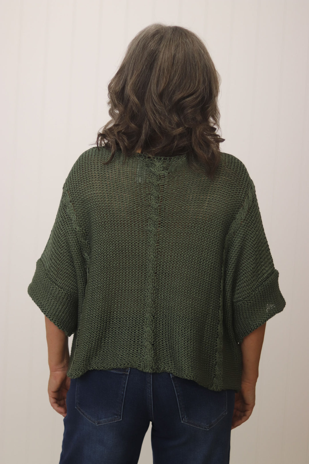Viv Cable Knit Top