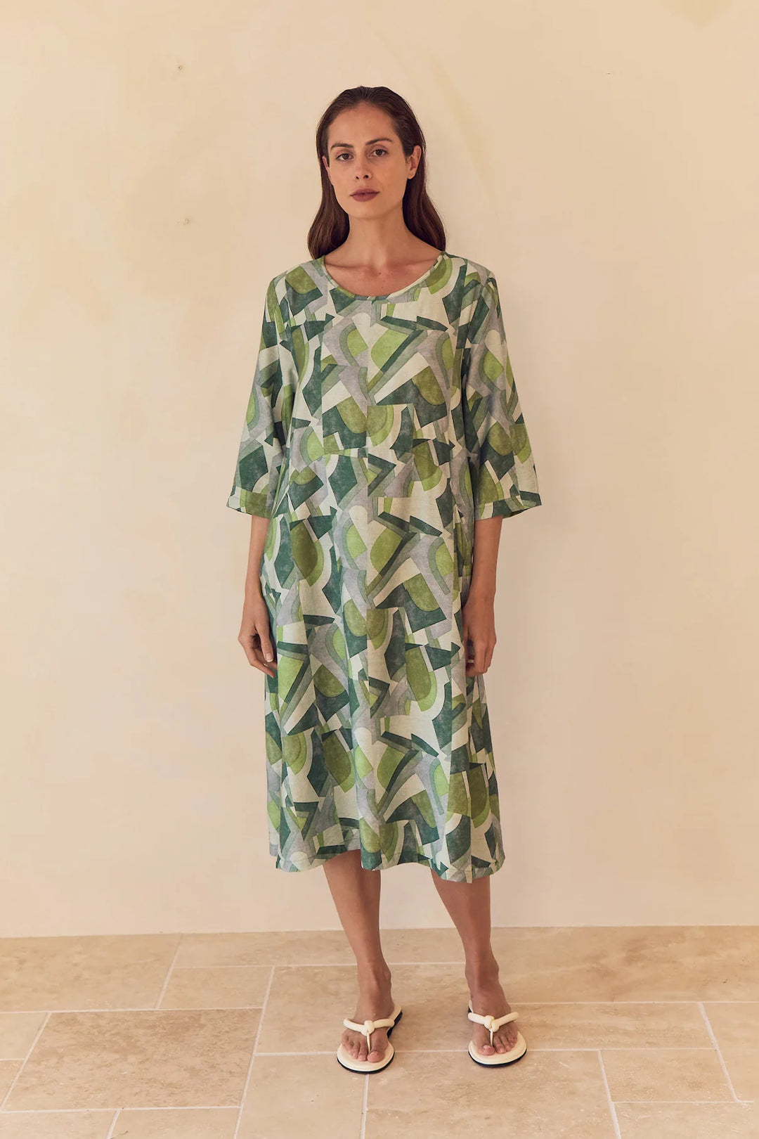 Wren Dress Print