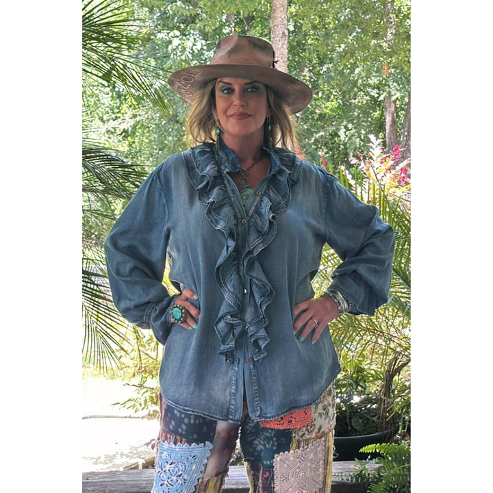 Ruffle In Time Shirt
