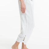 Linen Button Pants