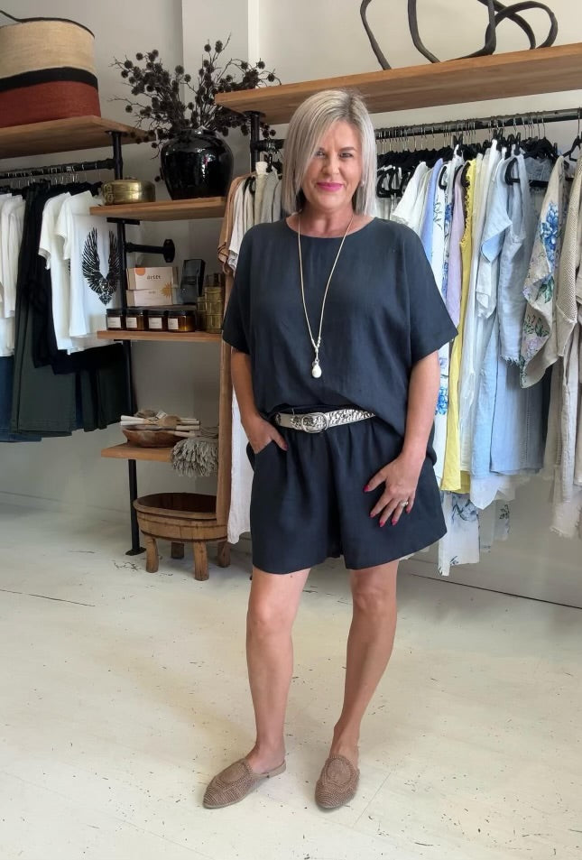 Hinley Shorts French Navy