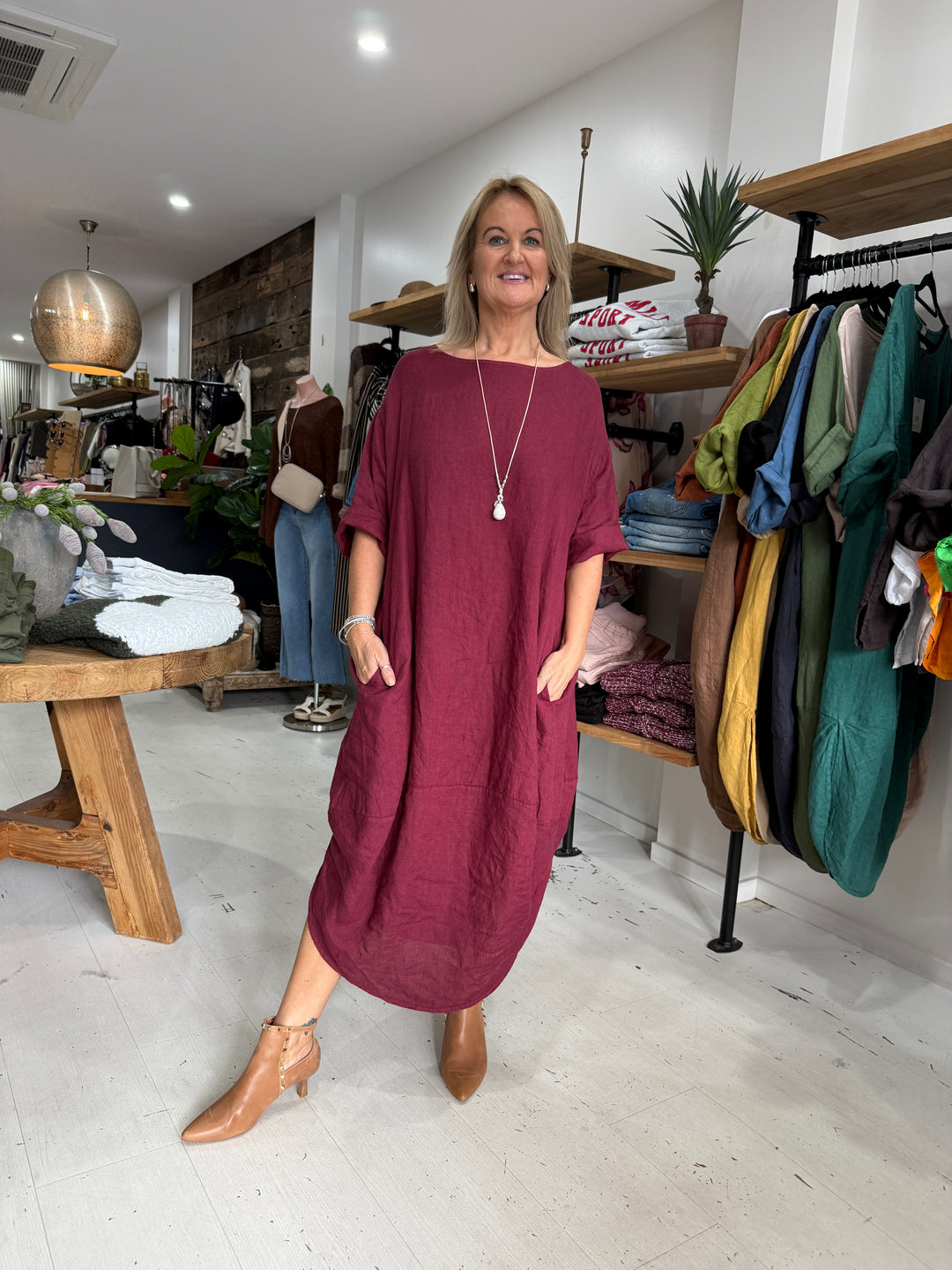 SCALLOP DRESS