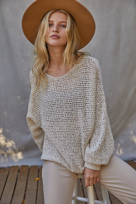 Matti Crochet Knit