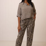 Aria Viscose Print Pant