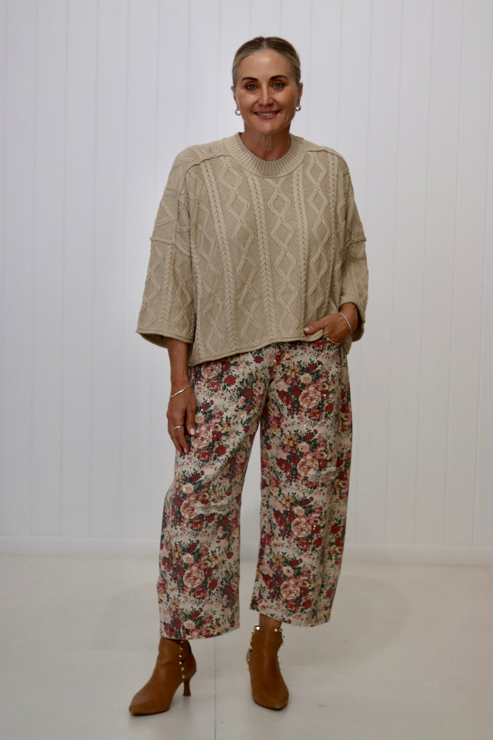 Barrel Of Dreams Jeans - Rose Garden