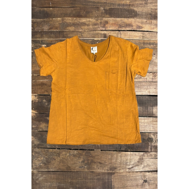 Moon Dance V Neck Tee