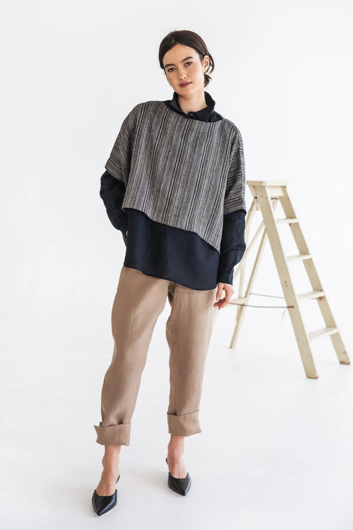 Tommy Top Raven Stripe
