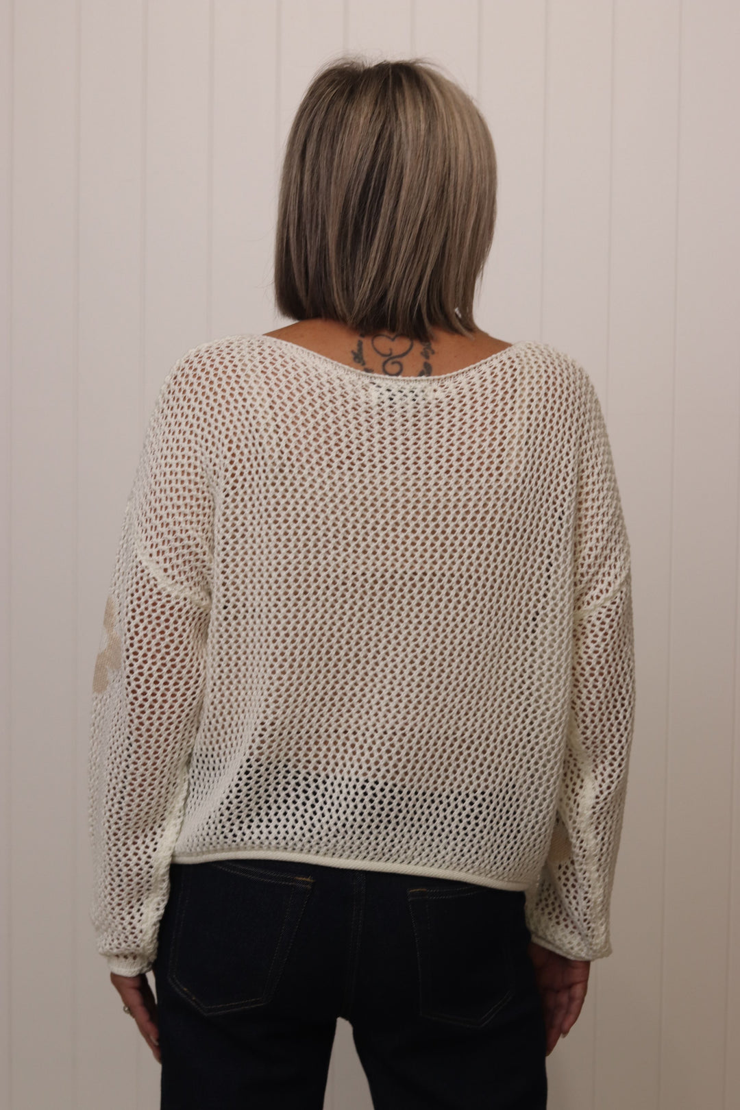 Flower Weave Knit