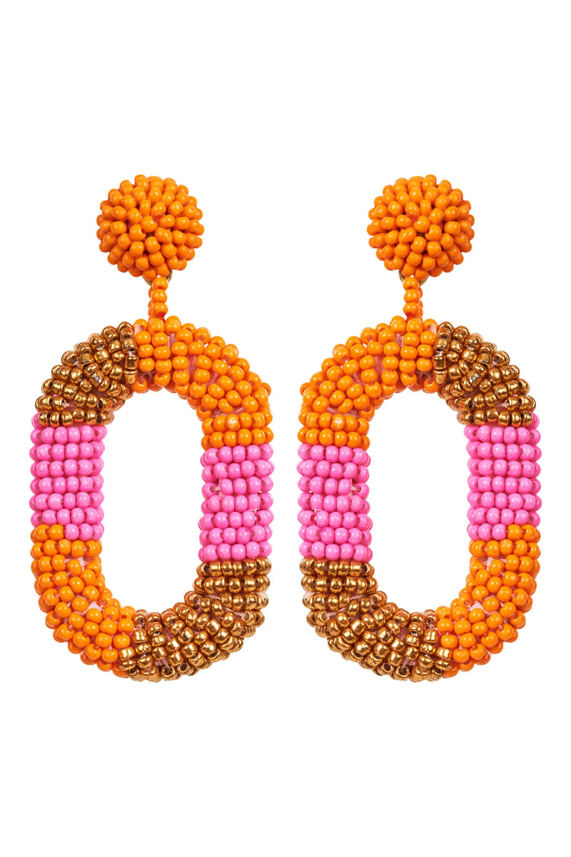 Portofino Earrings Orange