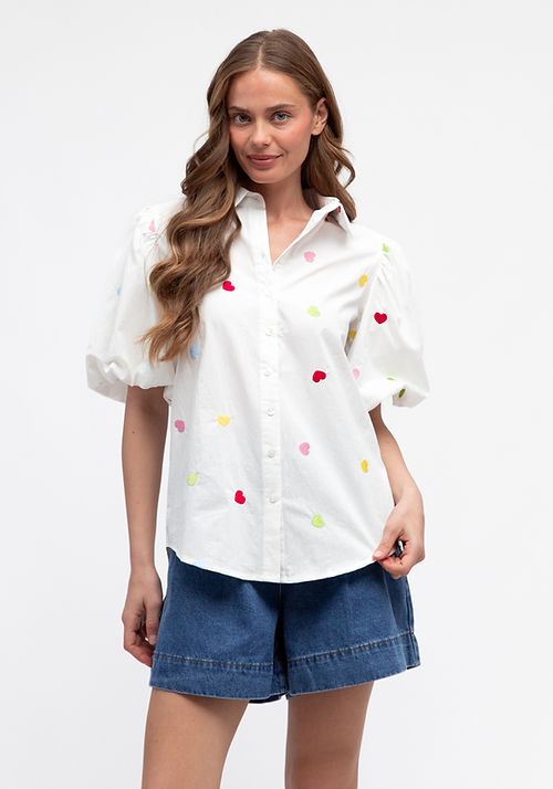 Sweet Heart Top White