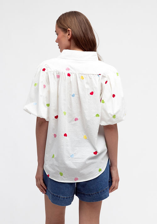 Sweet Heart Top White