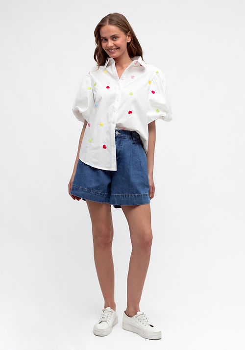 Sweet Heart Top White