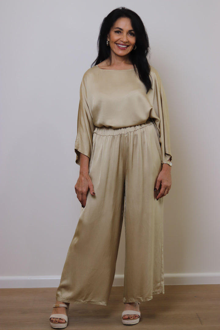 Karly Satin Blend Pants