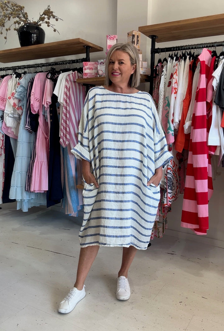 Newport Dress Stripe