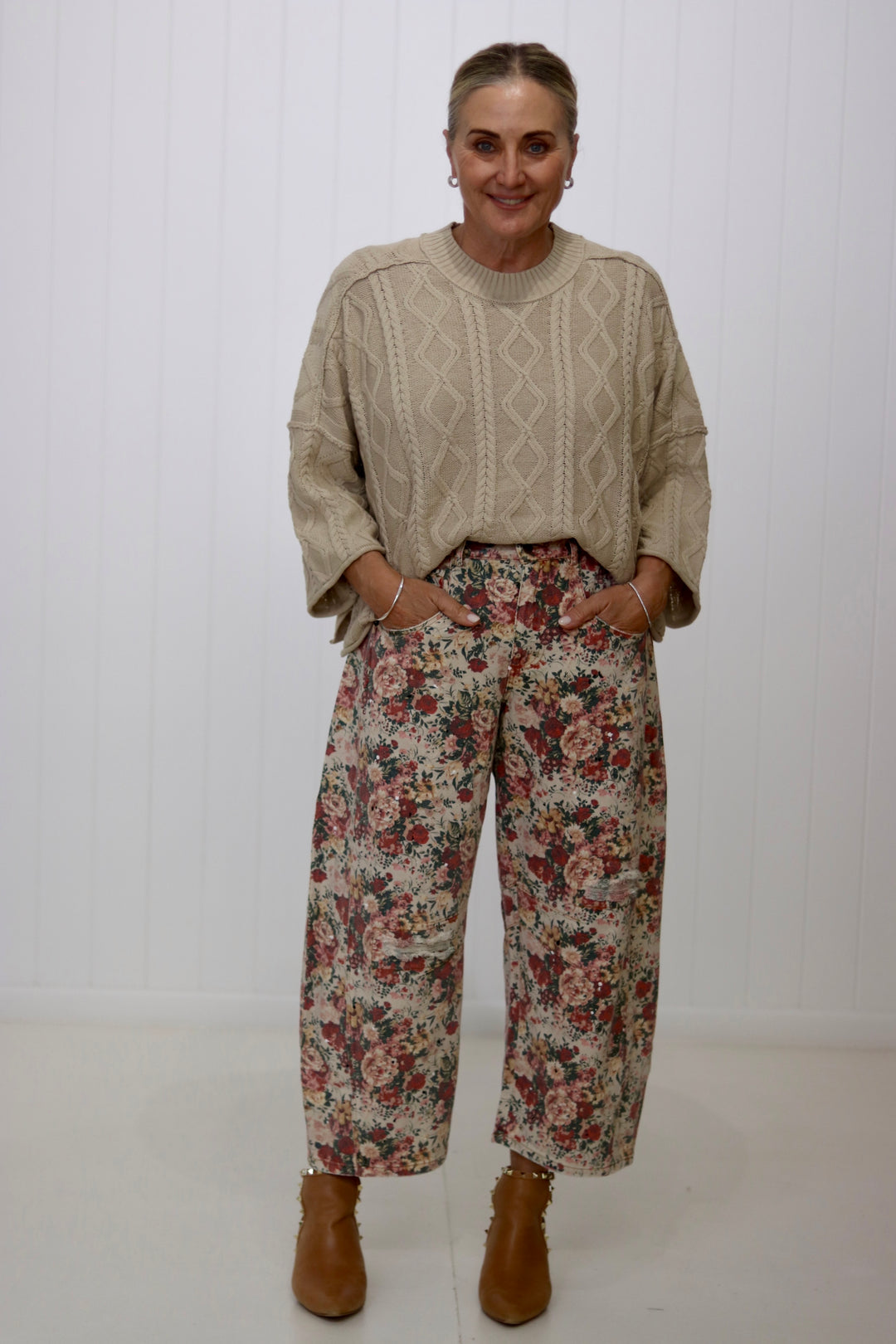Barrel Of Dreams Jeans - Rose Garden