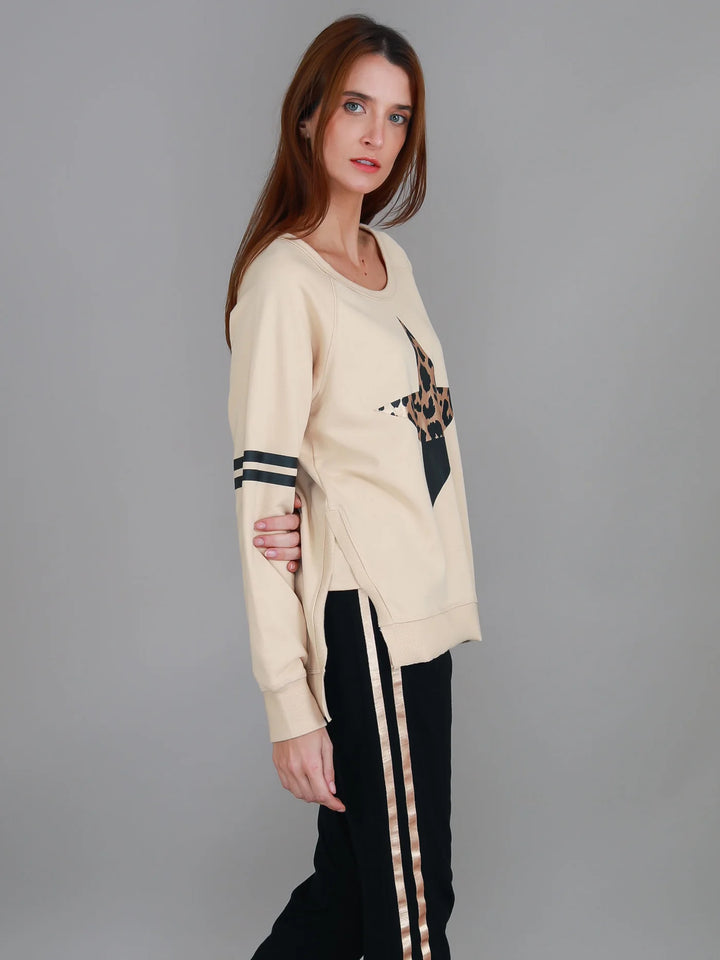 Ginger Leopard Sweater