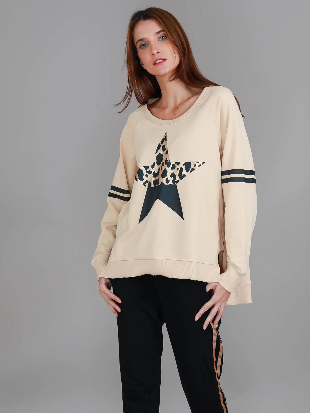 Ginger Leopard Sweater