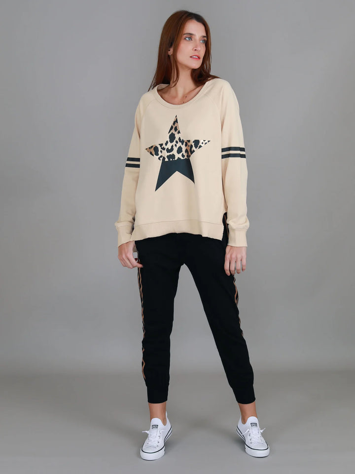 Ginger Leopard Sweater