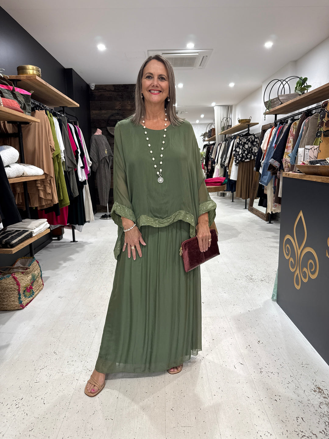 Italian Silk Dress