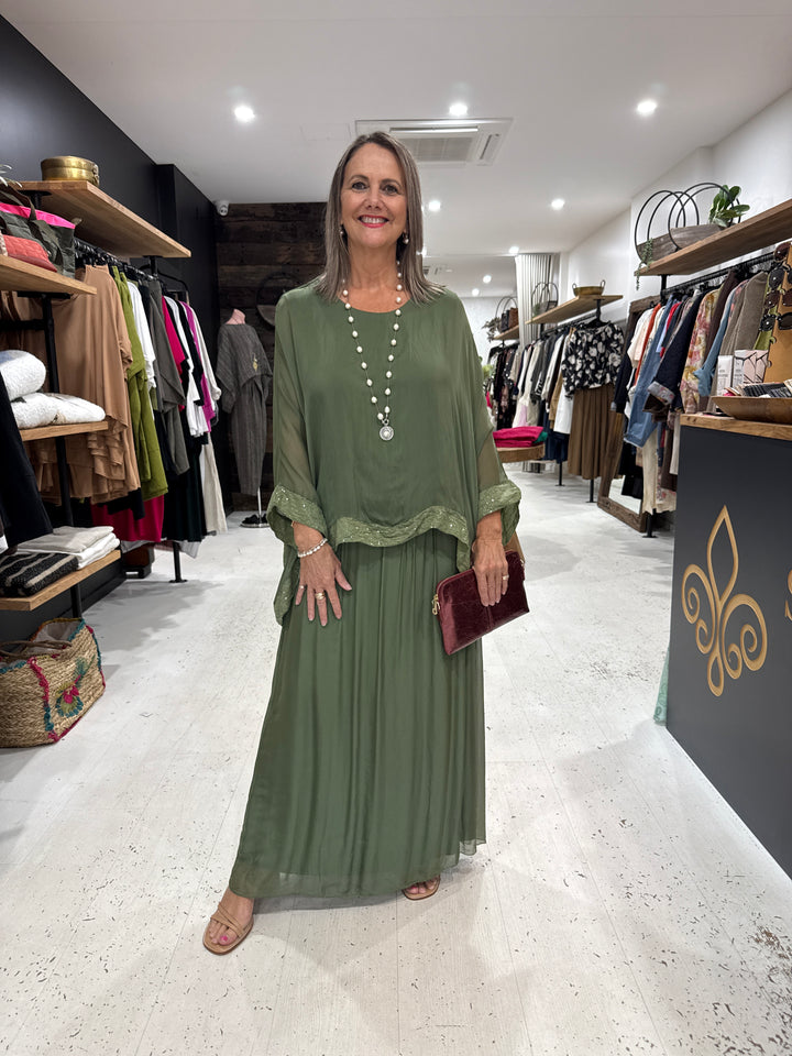 Italian Silk Dress