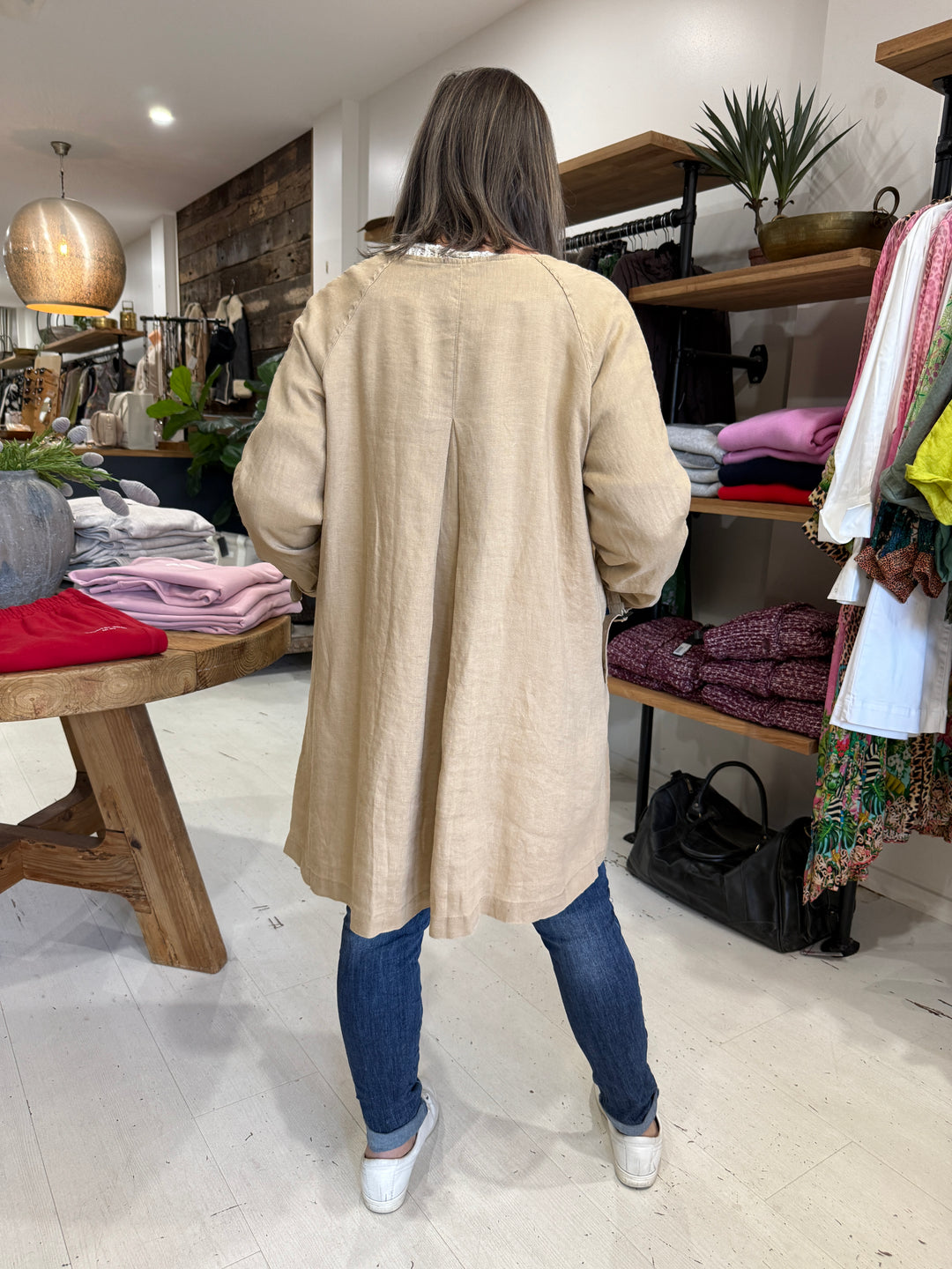 Berg French Linen Coat