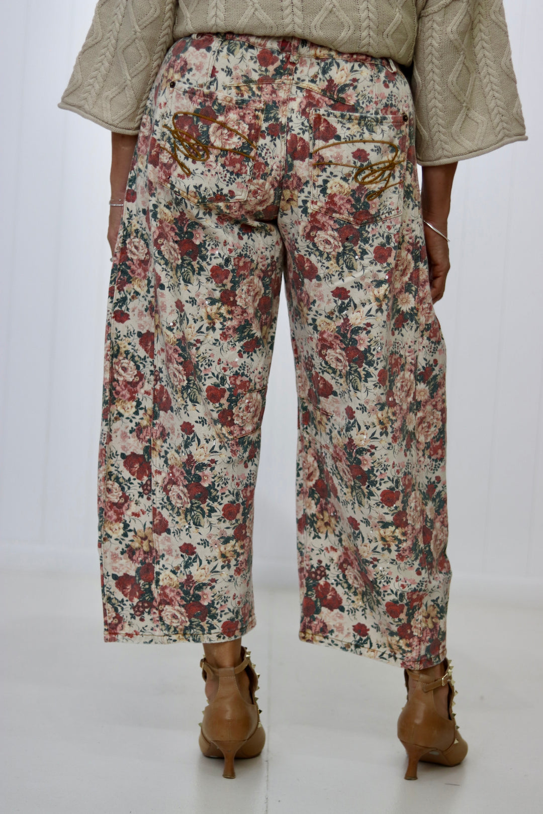 Barrel Of Dreams Jeans - Rose Garden