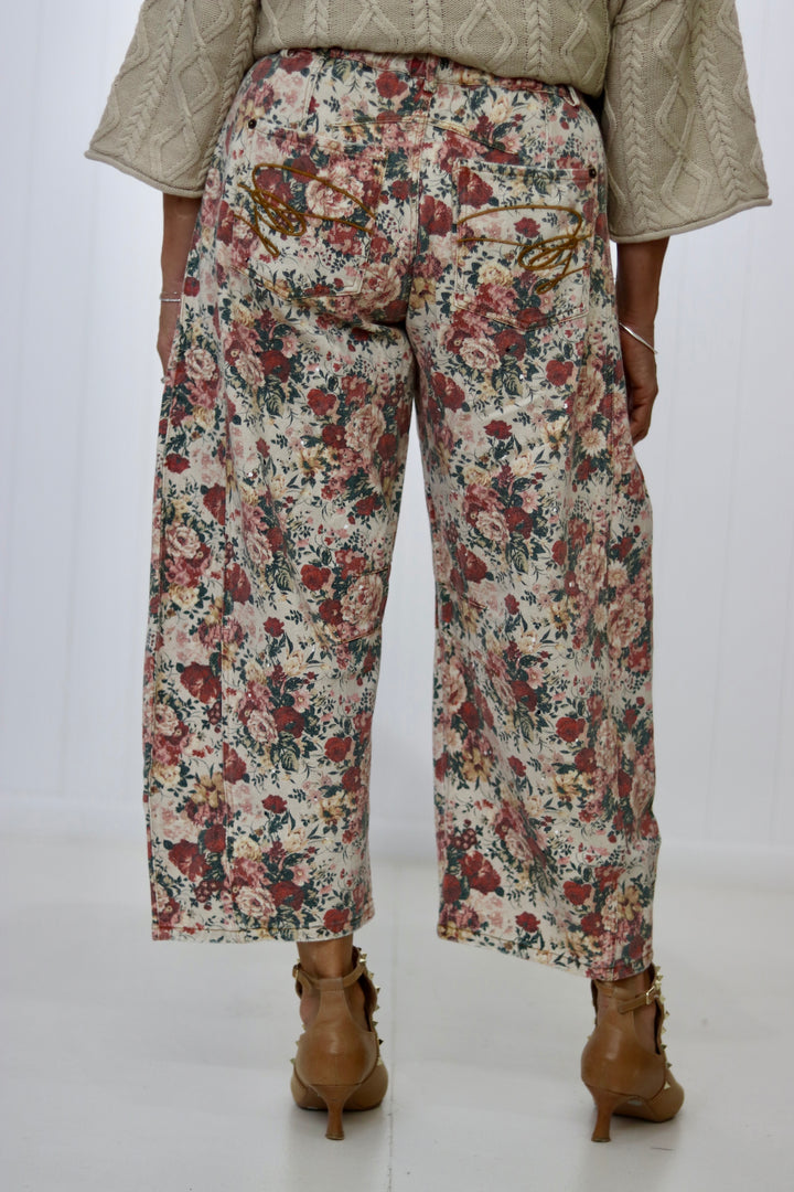 Barrel Of Dreams Jeans - Rose Garden