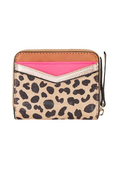 ALEXIS ZIP PURSE SPOT SUEDE