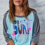 Surf Raglan Tee