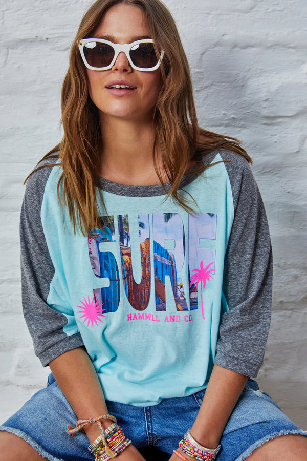 Surf Raglan Tee