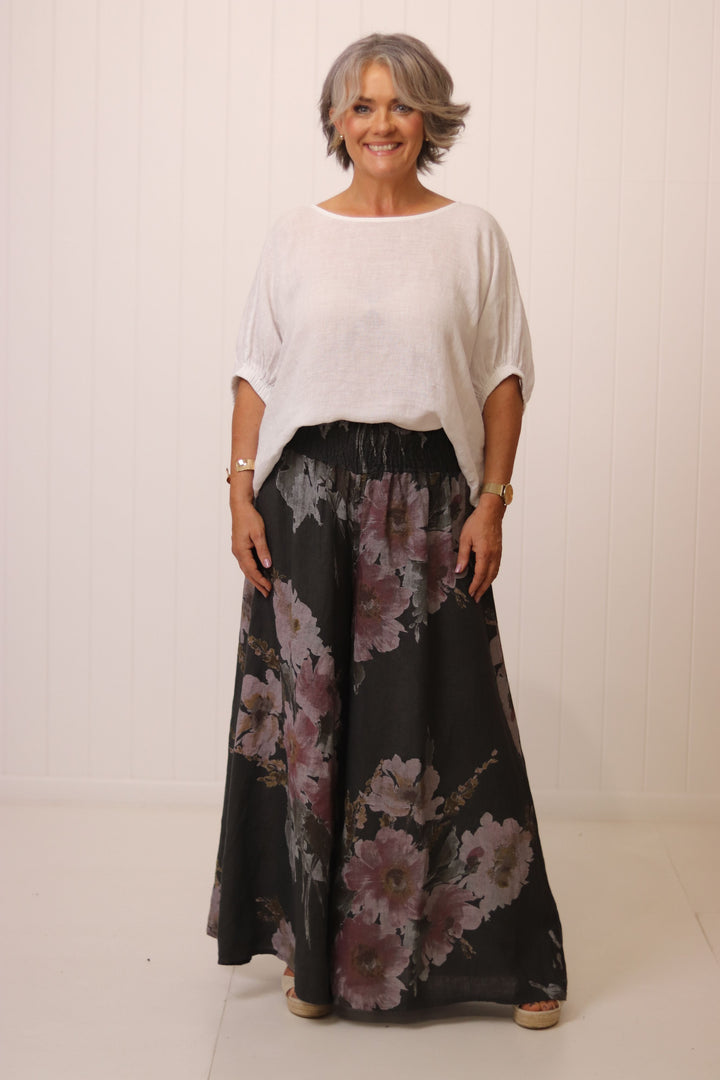 Taziano Pant Charcoal