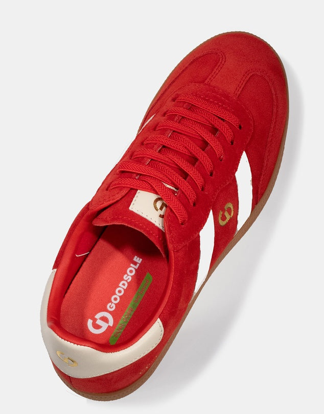 Goodsole 2001 Parallel Aurora Red Suede