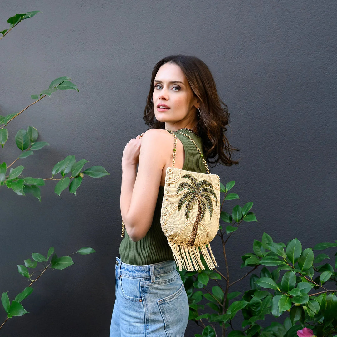 Coconutty Beaded Crossbody