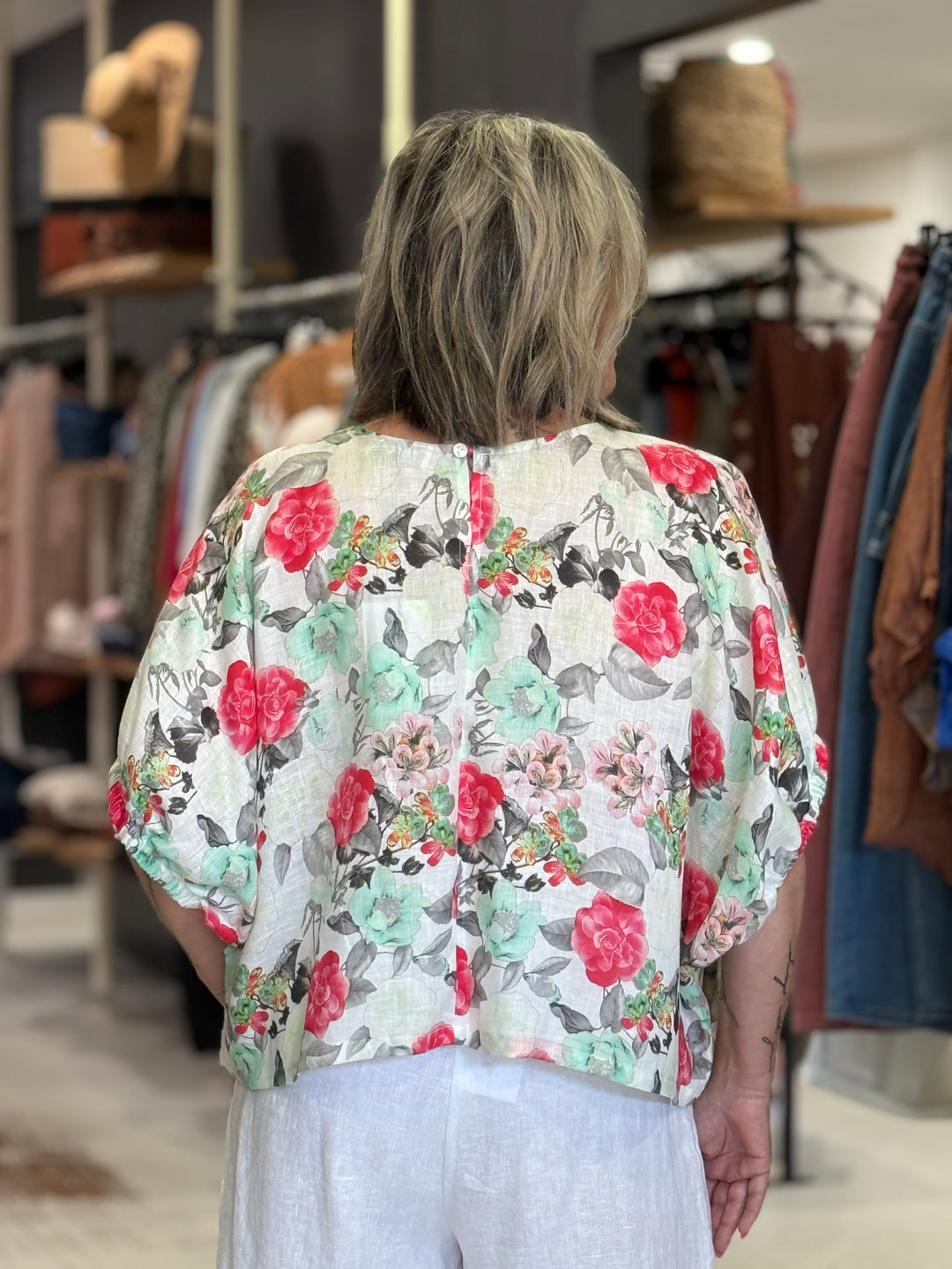 Kristie Top Floral