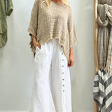 Bruna Button Pants