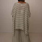 Luna Woven Top Stripe