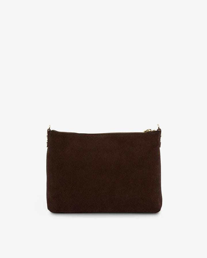 Baby Sophie Chocolate Suede