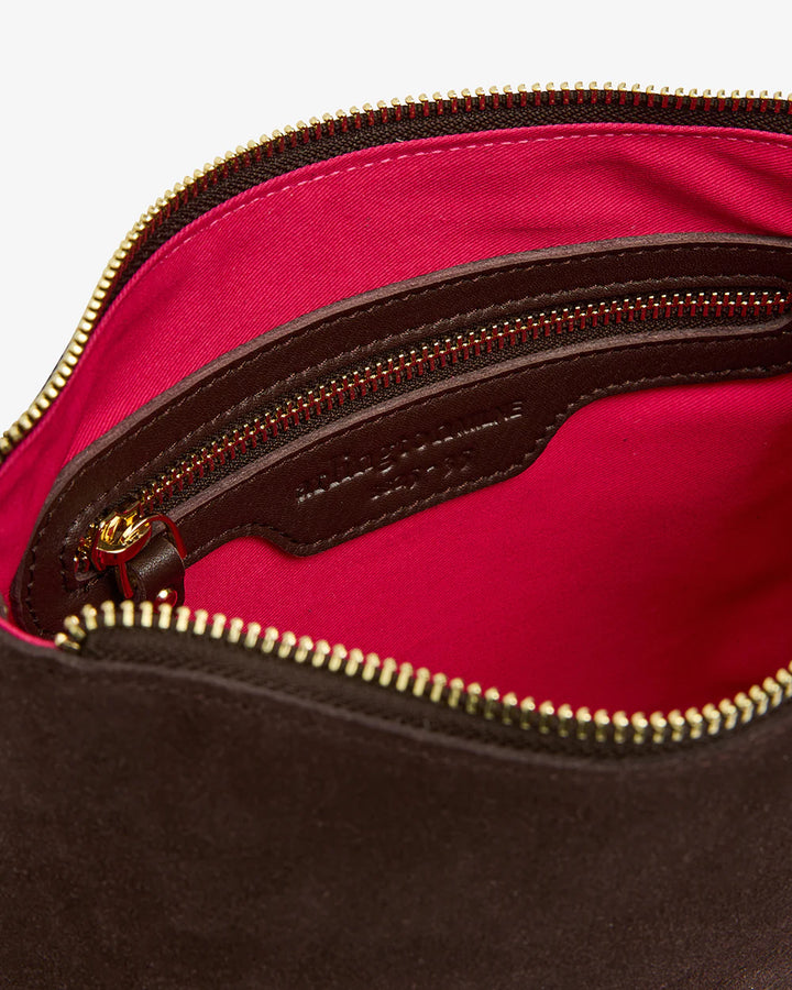Baby Sophie Chocolate Suede