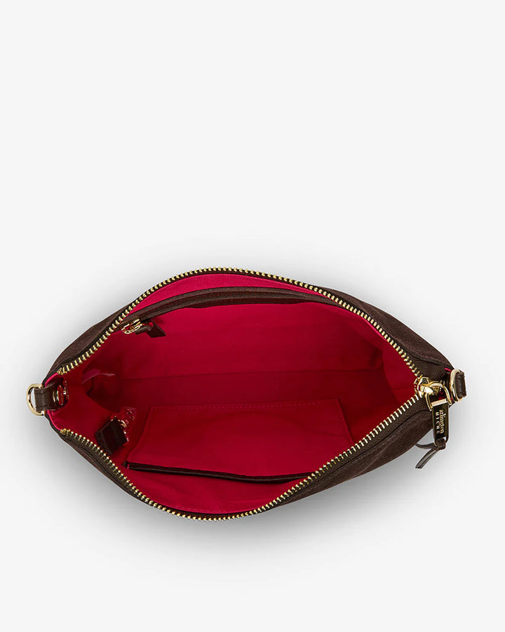 Baby Sophie Chocolate Suede