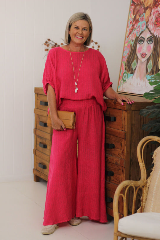 Kristie Top Pin Stripe