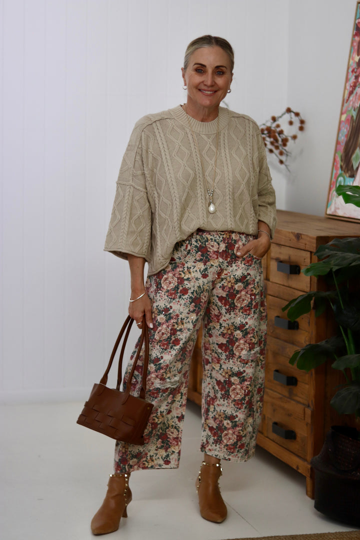 Barrel Of Dreams Jeans - Rose Garden