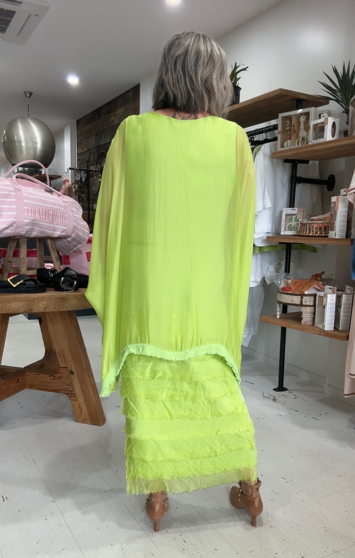 Ella Silk Layers Dress