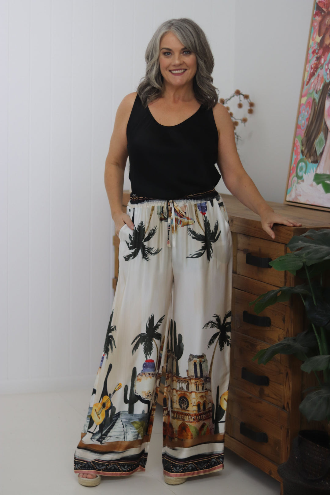 Arianna Satin Cami
