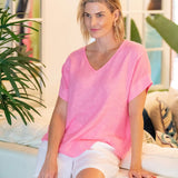 Carmela Tee Prism Pink