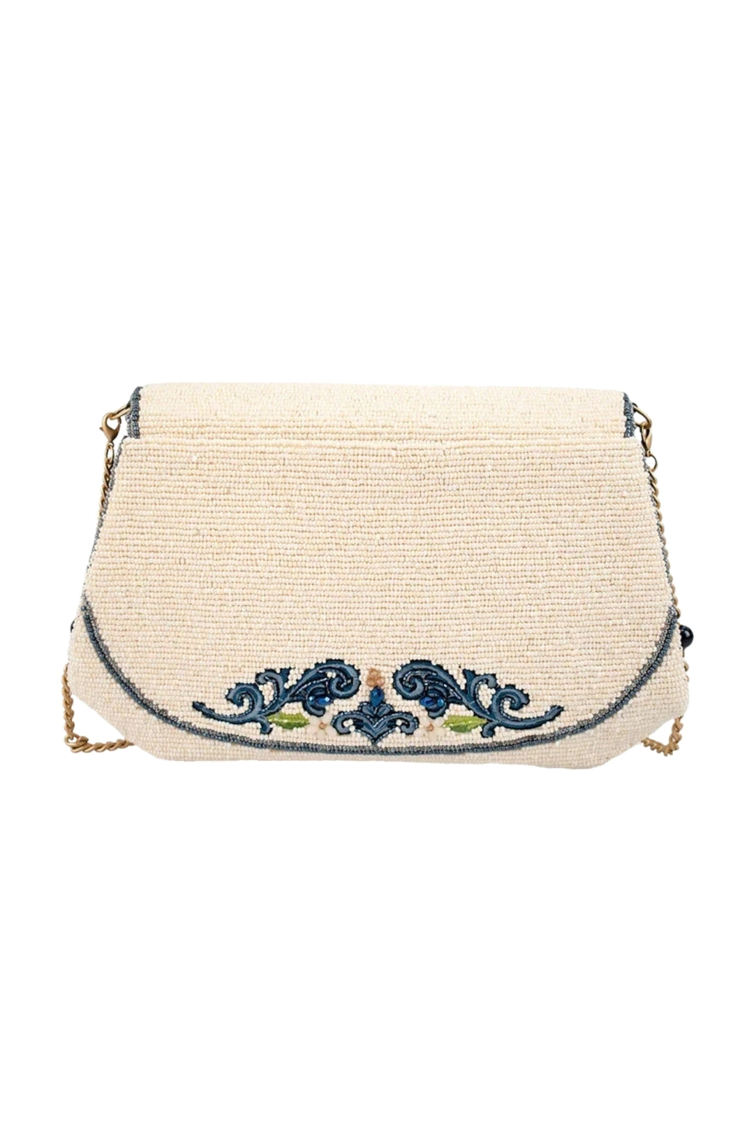 Capri Lemons Beaded Crossbody