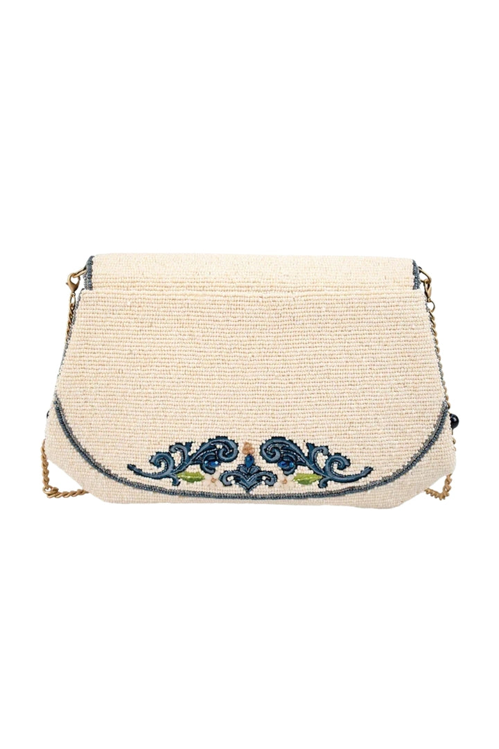 Capri Lemons Beaded Crossbody