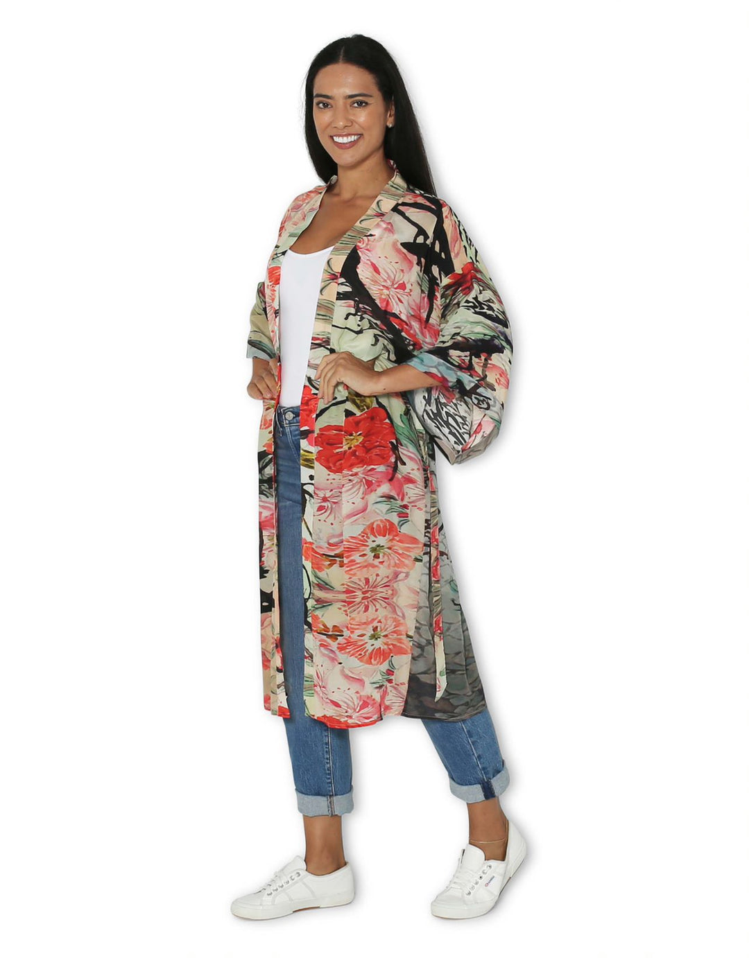 Long Kimono Cherry Tree
