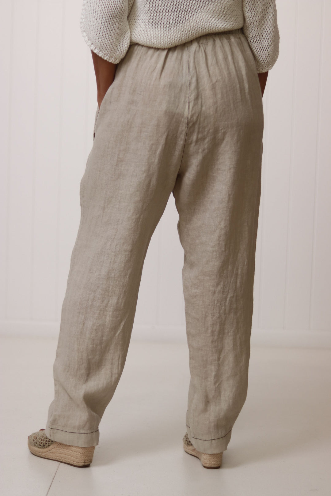 Kinsley Linen Pant w Pockets