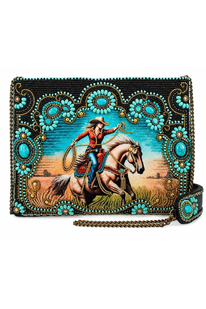Cowgirl Beaded Crossbody